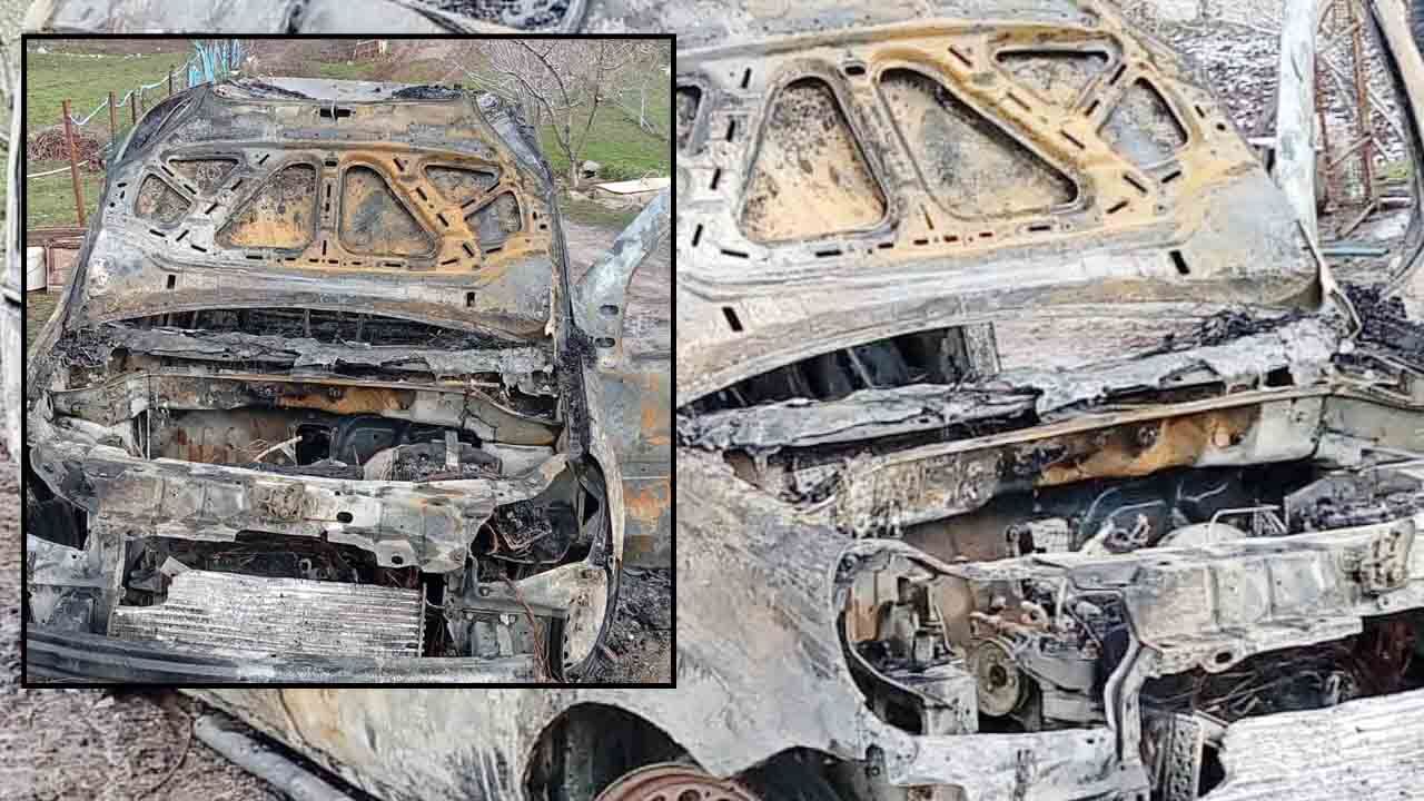 Yozgatta Araç Yangını3