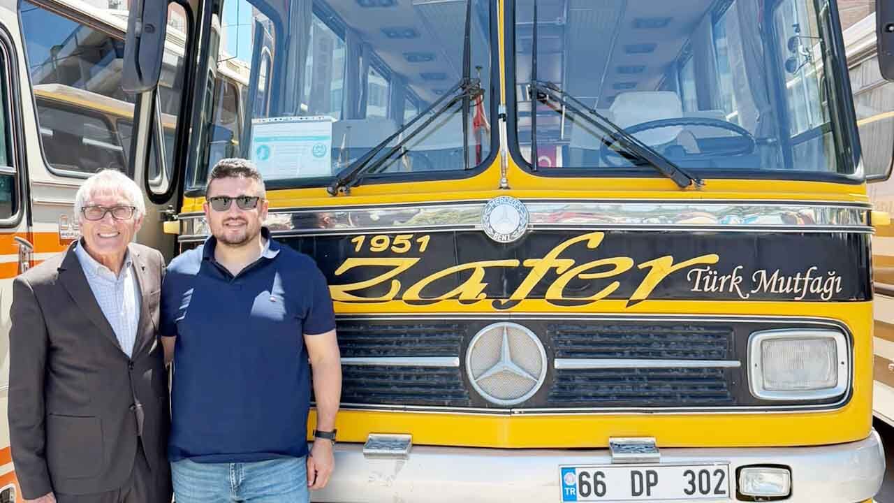 Eskişehir Nostalji Otobüs Buluşması Zafer Türk Mutfağı Otobüsü
