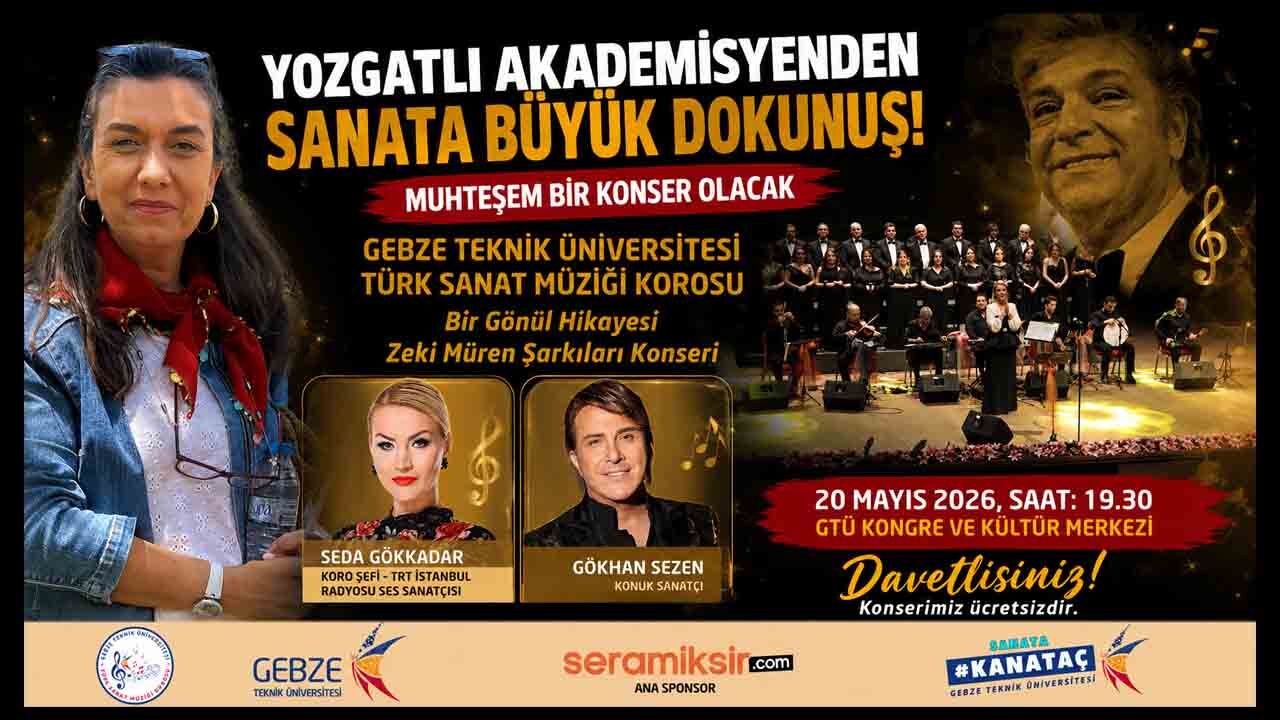 Gebze Teknik Üniversitesi Zeki Müren Şarkıları Konseri-1