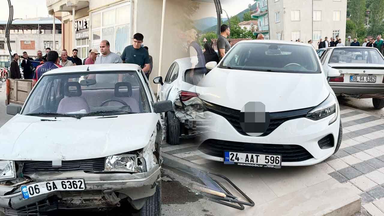 Aydıncıkta Trafik Kazası 1