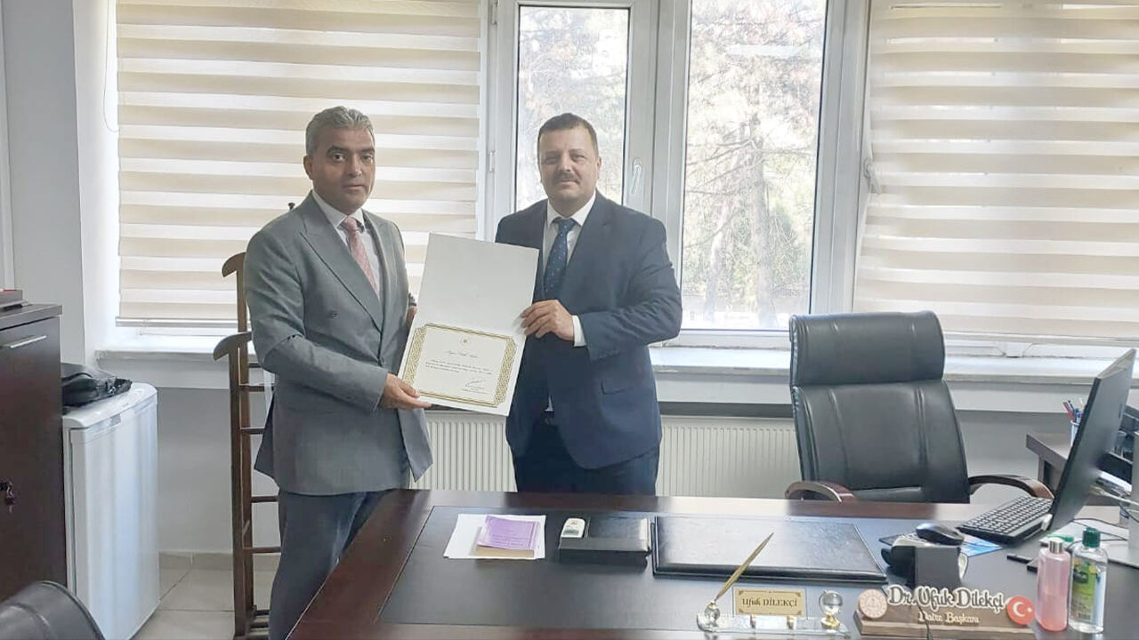 Cumhurbaşkanlığı Külliyesi’nden Hacı Ömer Tarman Anadolu Lisesi’ne Teşekkür Belgesi